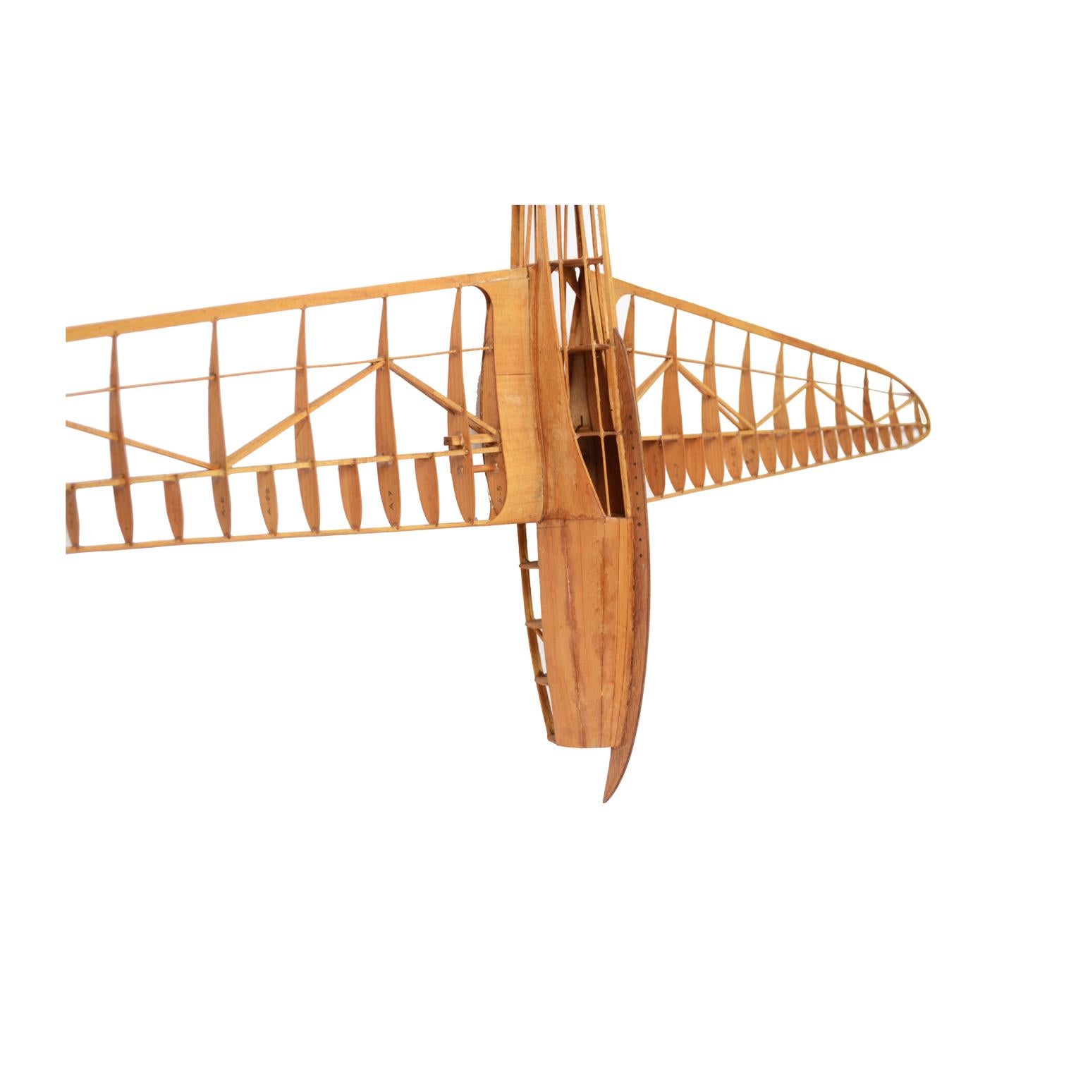 Scale Model of the Structure of a Passenger Airplane 3