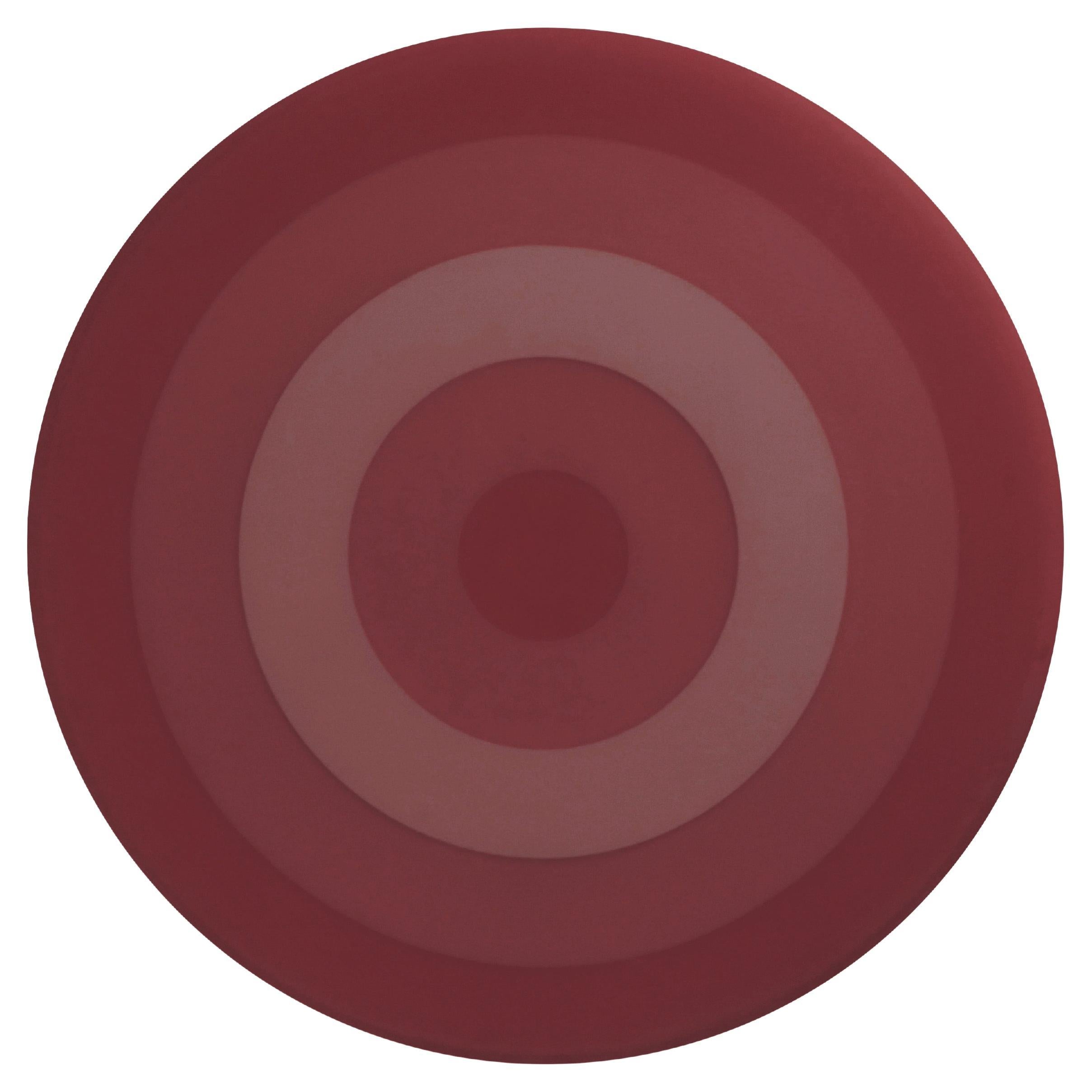 Scale Rings Resin Wall Decor In Burgundy by Facture, REP by Tuleste Factory