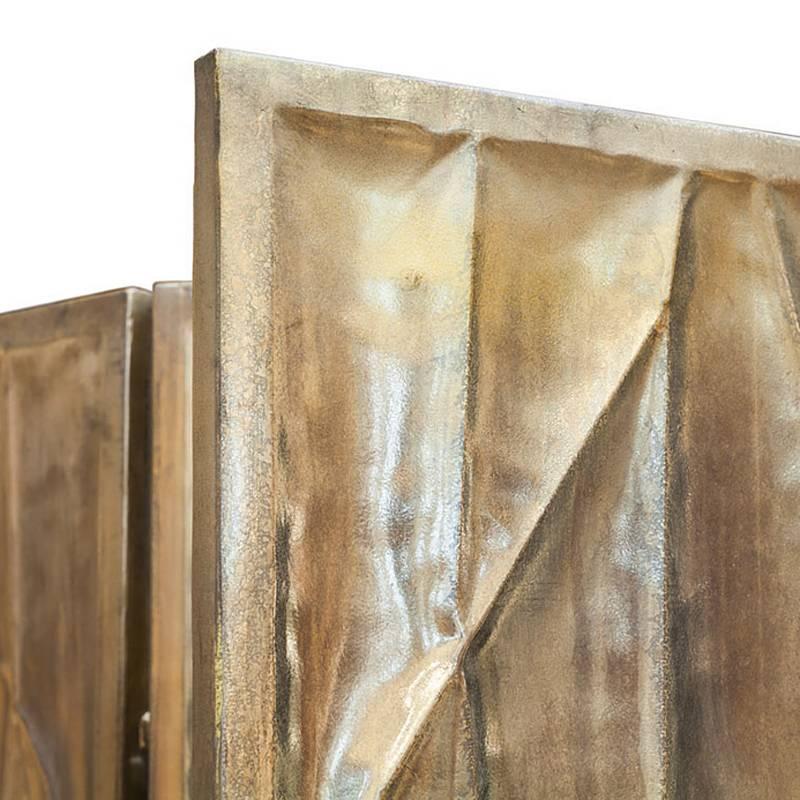 Hand-Crafted Scales Folding Screen