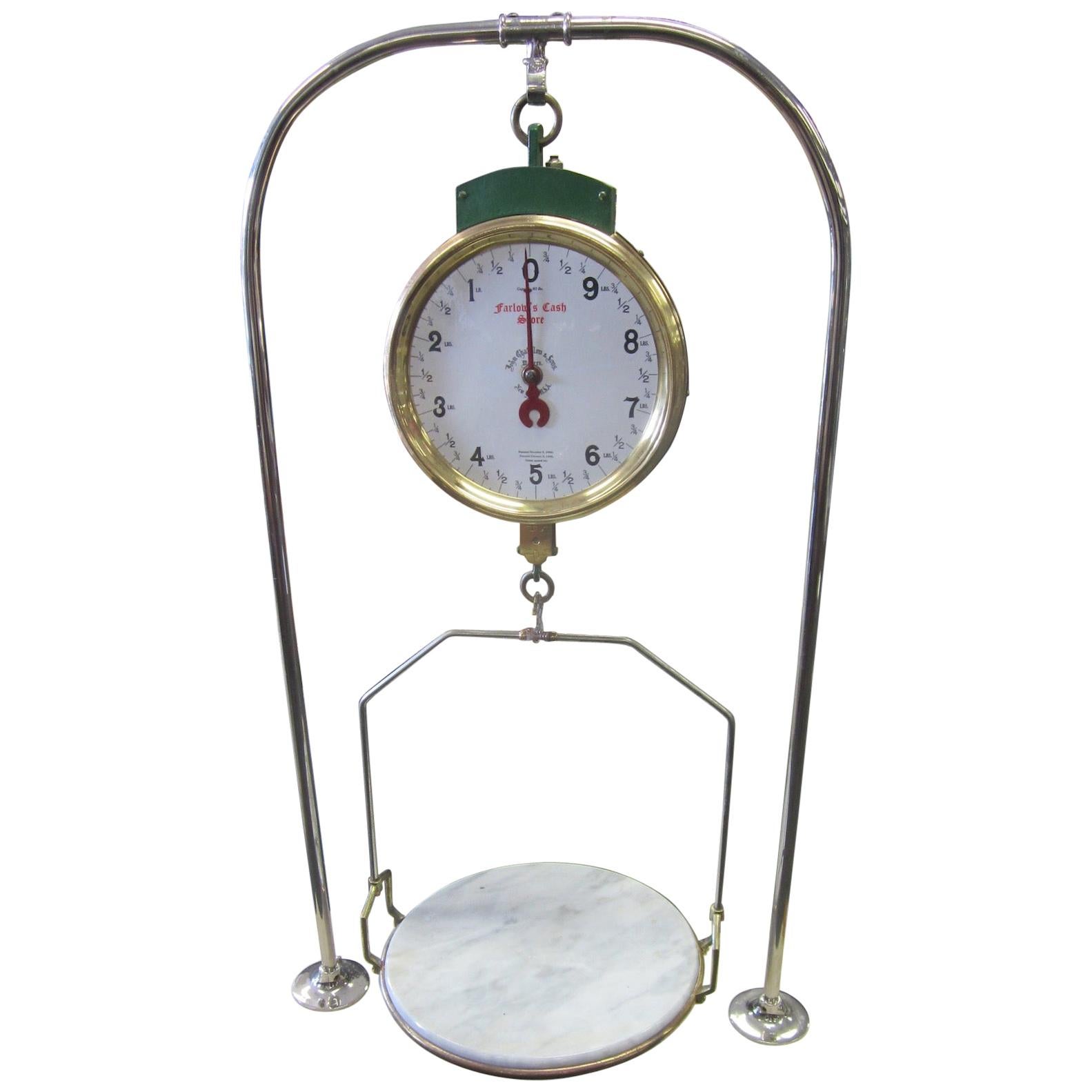 Scales made by John Chattilon & Sons, New York  For Sale