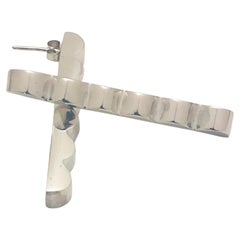 Scallop Drop Earring [sterling silver]