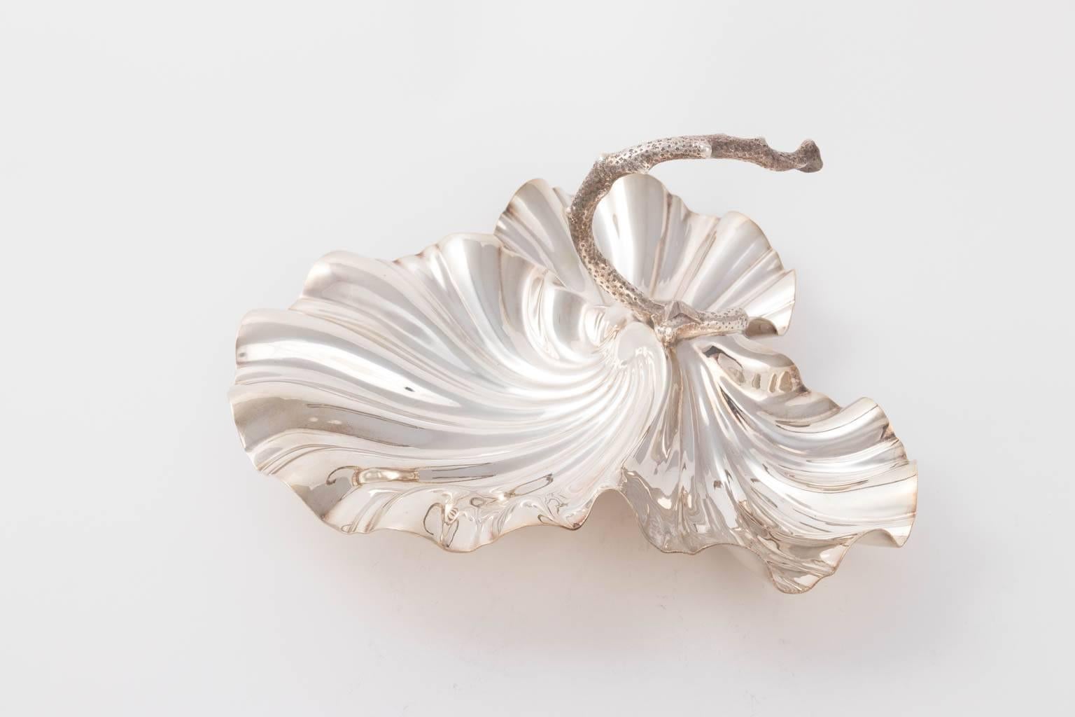 Scallop Shell Silver Plated Serving Dish 5