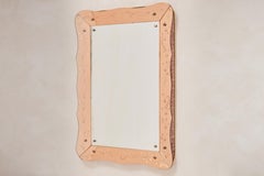 Scalloped Cristal Art Mirror