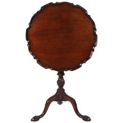 Scalloped Edge Occasional Table