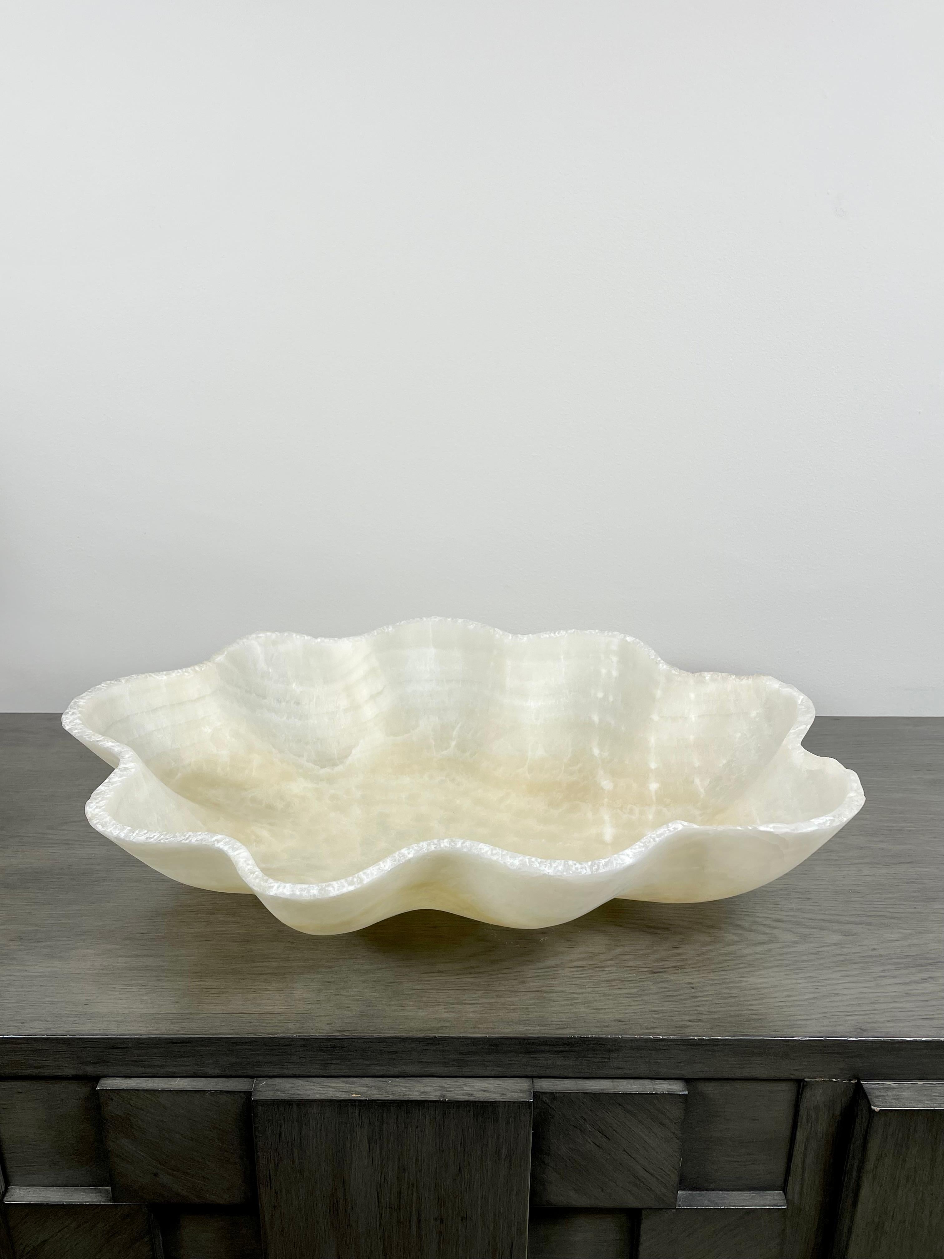 white onyx bowl