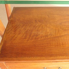 Scalloped Mid Century Console / Sideboard