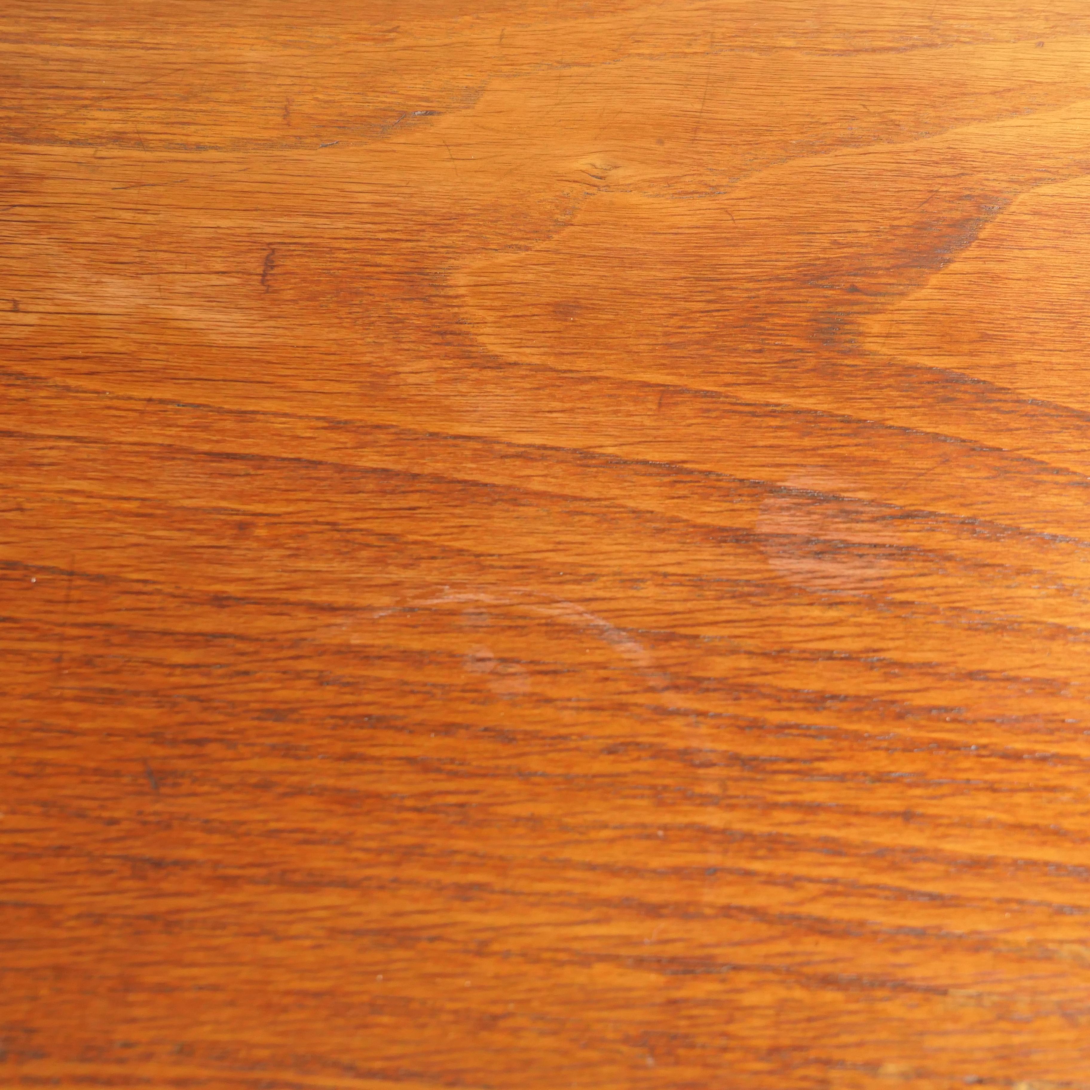 Teak Scalloped Mid Century Console / Sideboard For Sale