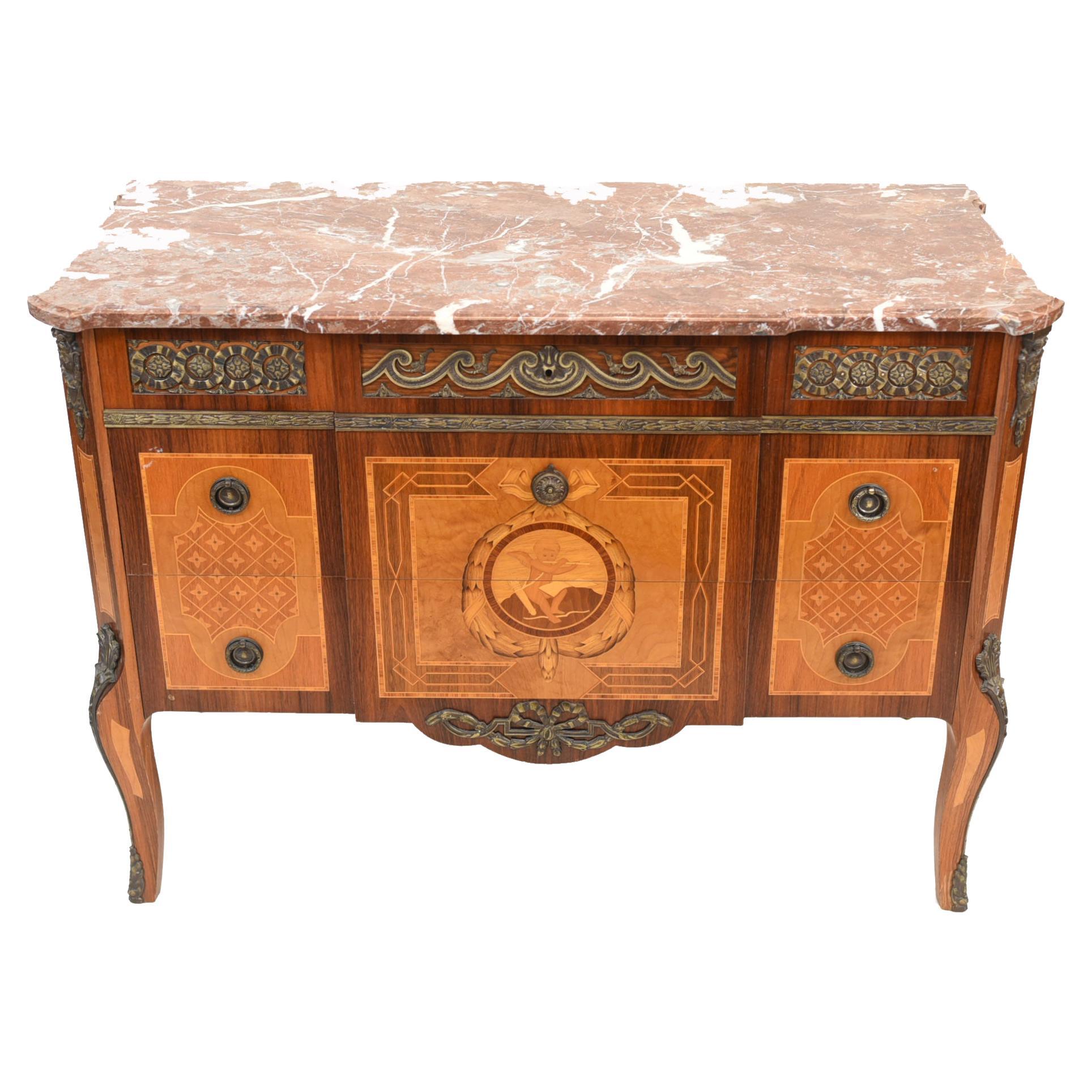 Pair of Commode Chests of Drawers For Sale at 1stDibs