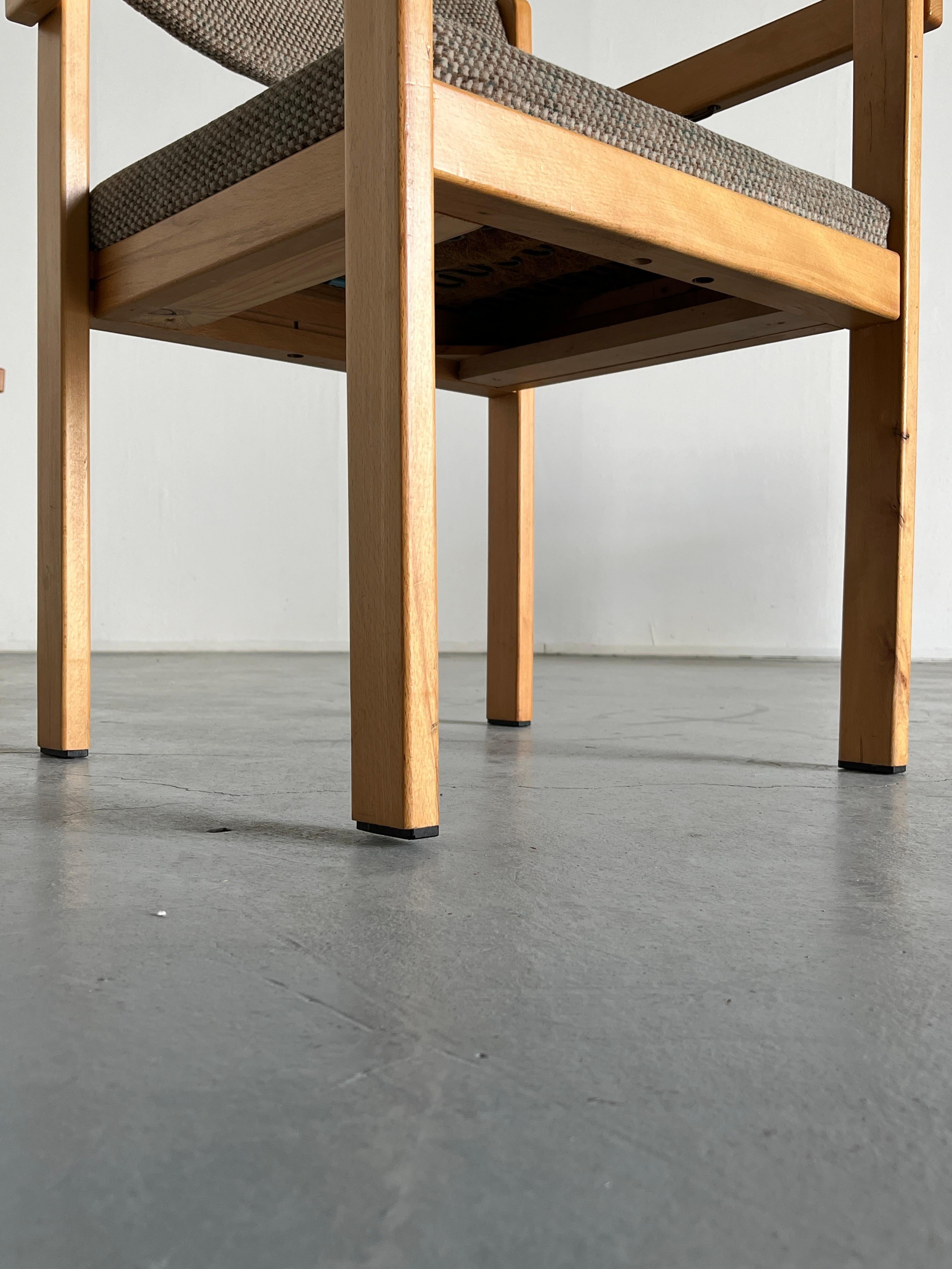 Sillones laterales o de comedor apilables escandinavos de mediados de siglo, Suecia Años 60 en venta 1