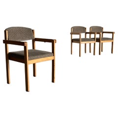 Scandanavianische stapelbare Beistell- oder Esszimmerstühle aus der Mitte des Jahrhunderts, 1960er Jahre Schweden