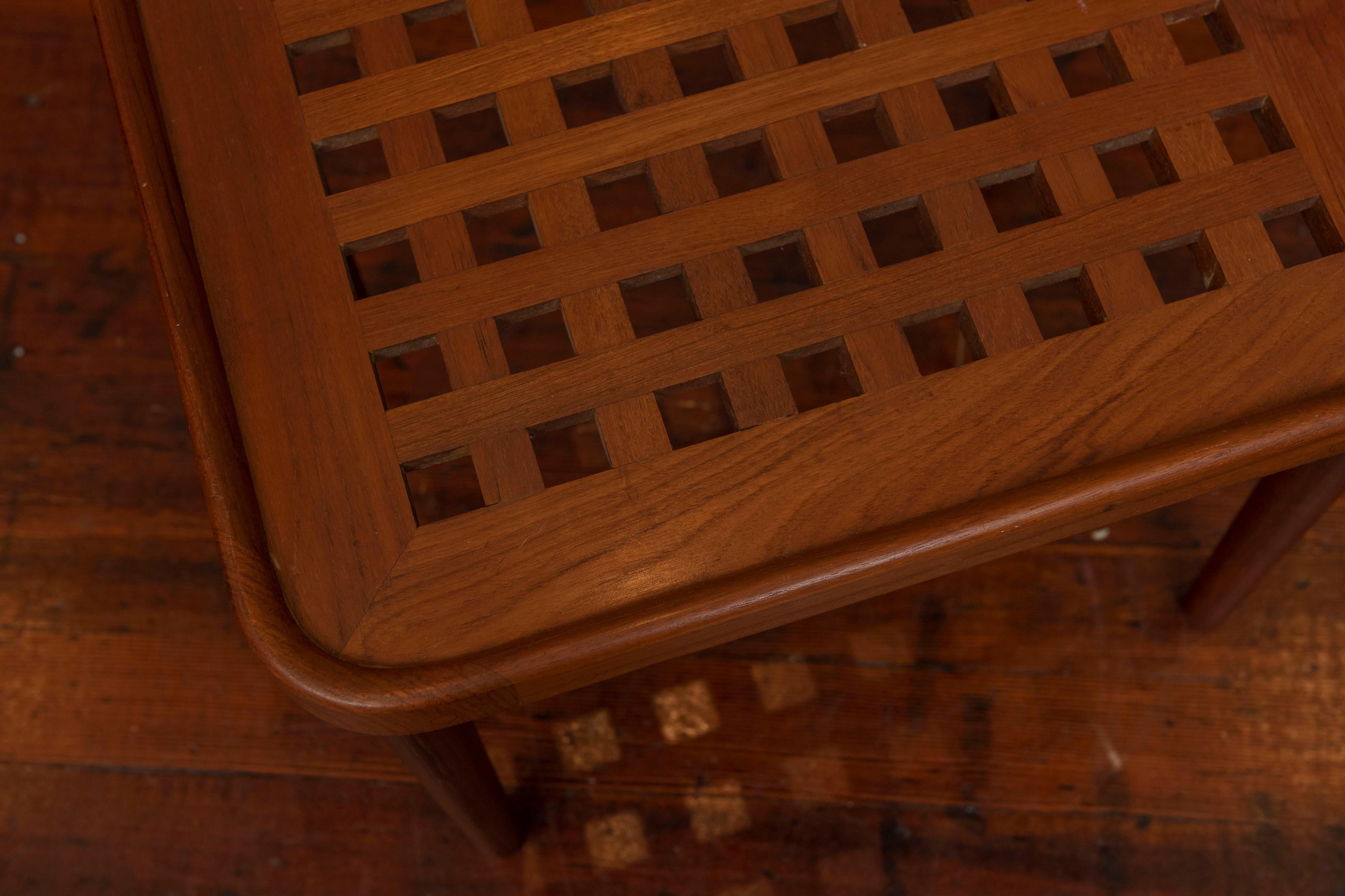 Danish Scandanavian Modern Teak Side Table