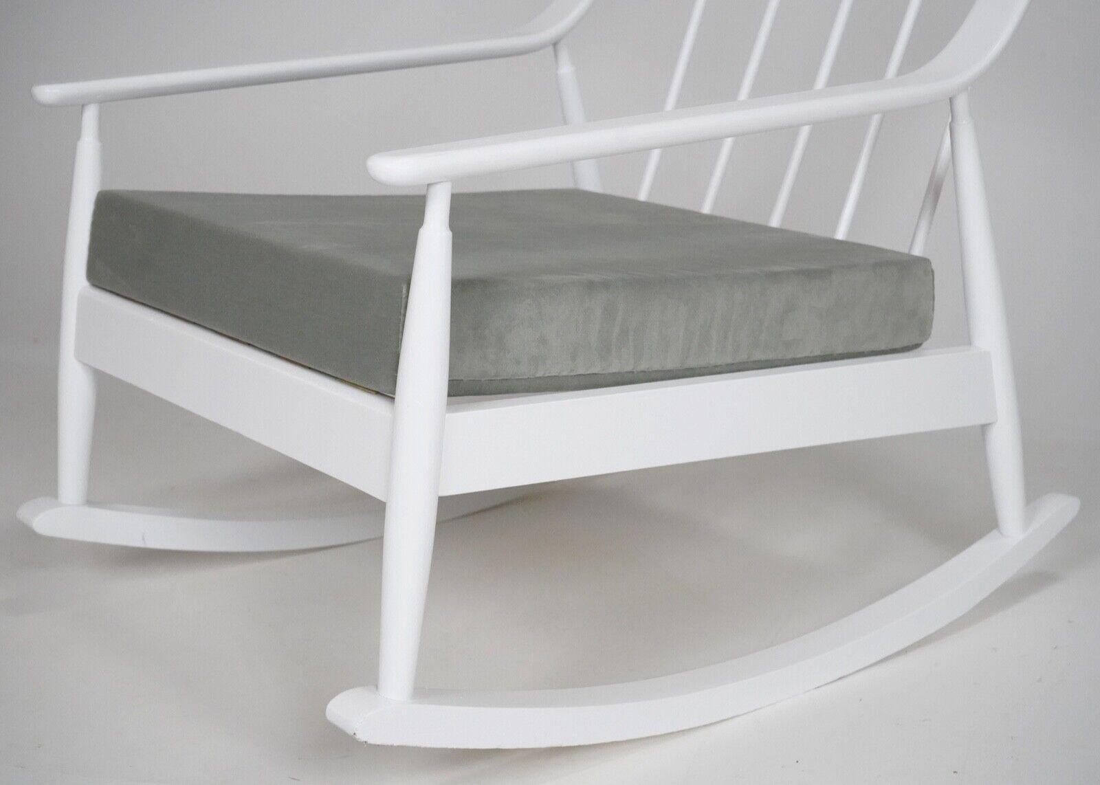 Scandart Mid Century Rocking Chair at 1stDibs | scandart rocking chair