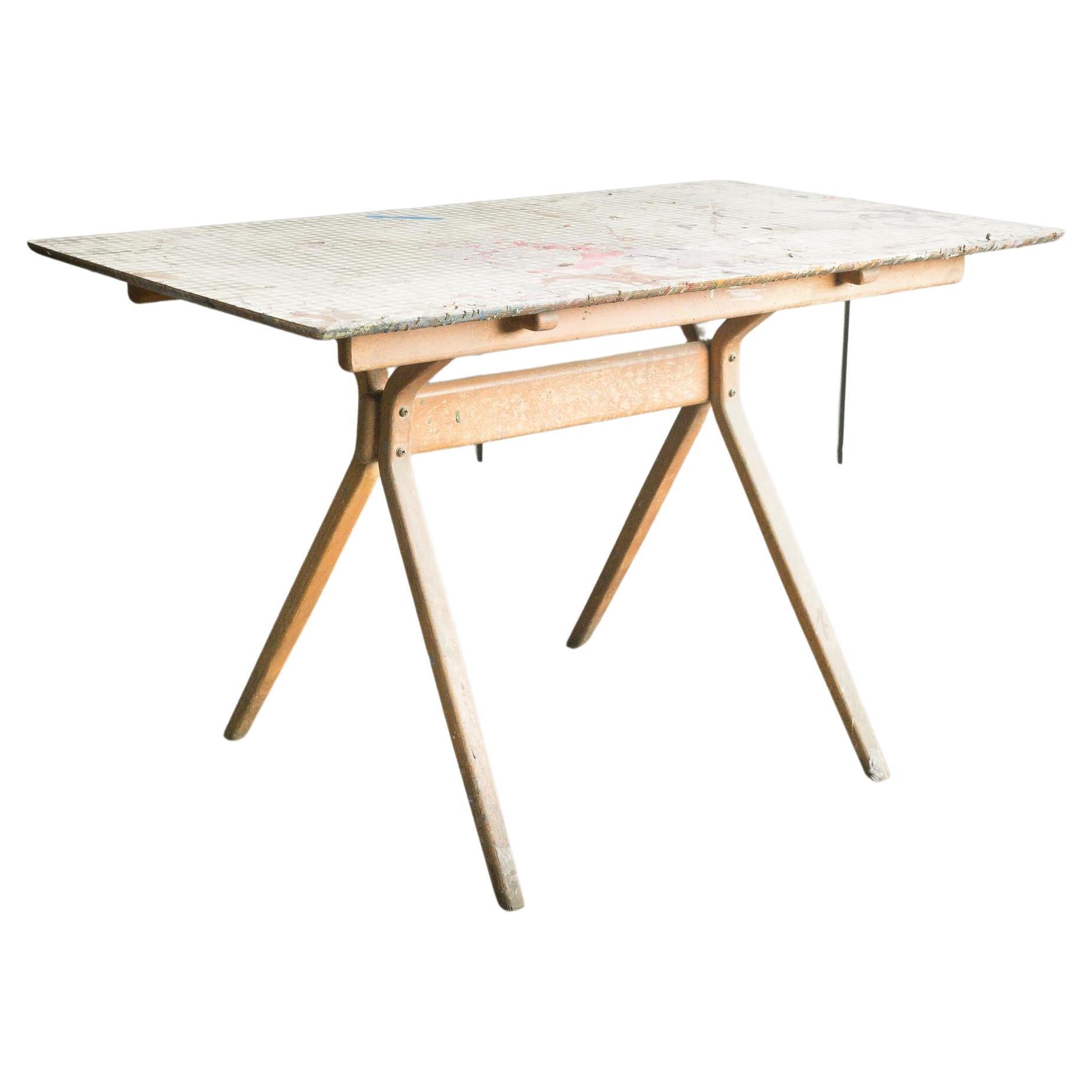 Scandi Table from Theatre Paint Department