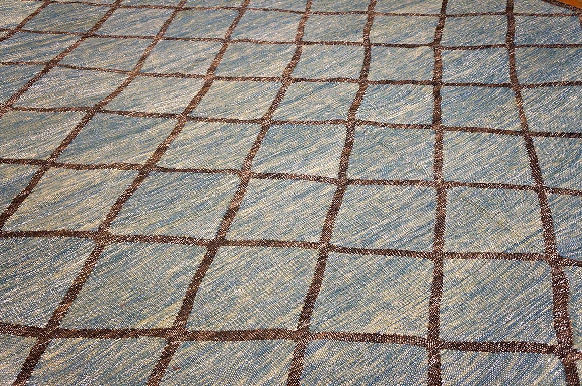 Hand-Woven Contemporary Scandia Carpet ( 9' x 12' - 375 x 365 ) For Sale