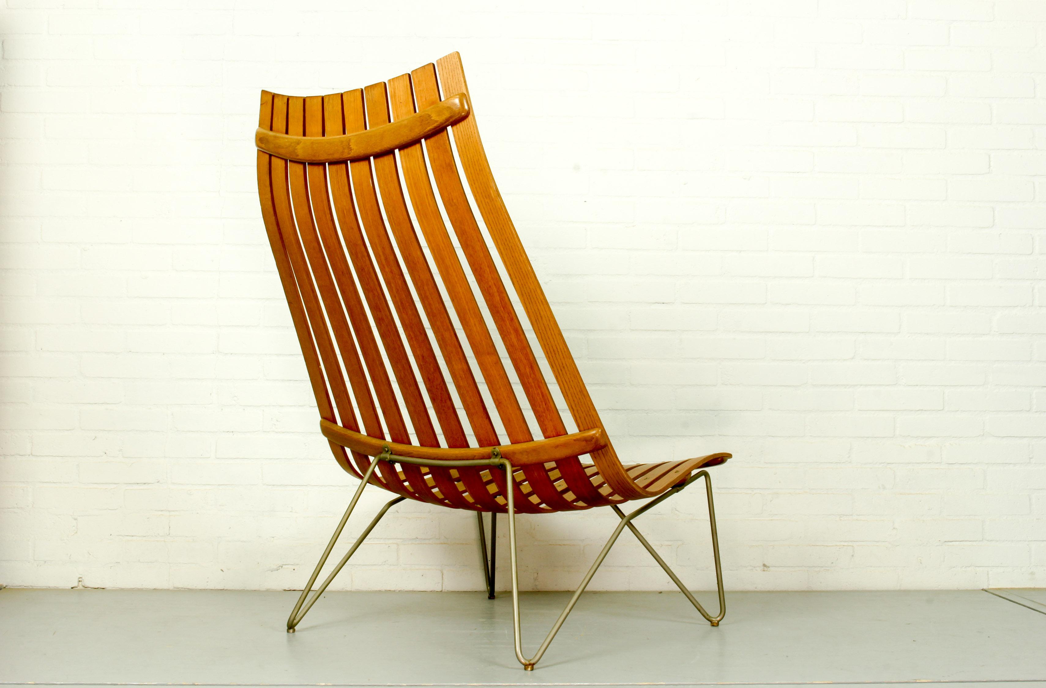 Norwegian Scandia Lounge Chair by Hans Brattrud for Hove Mobler, 1960s