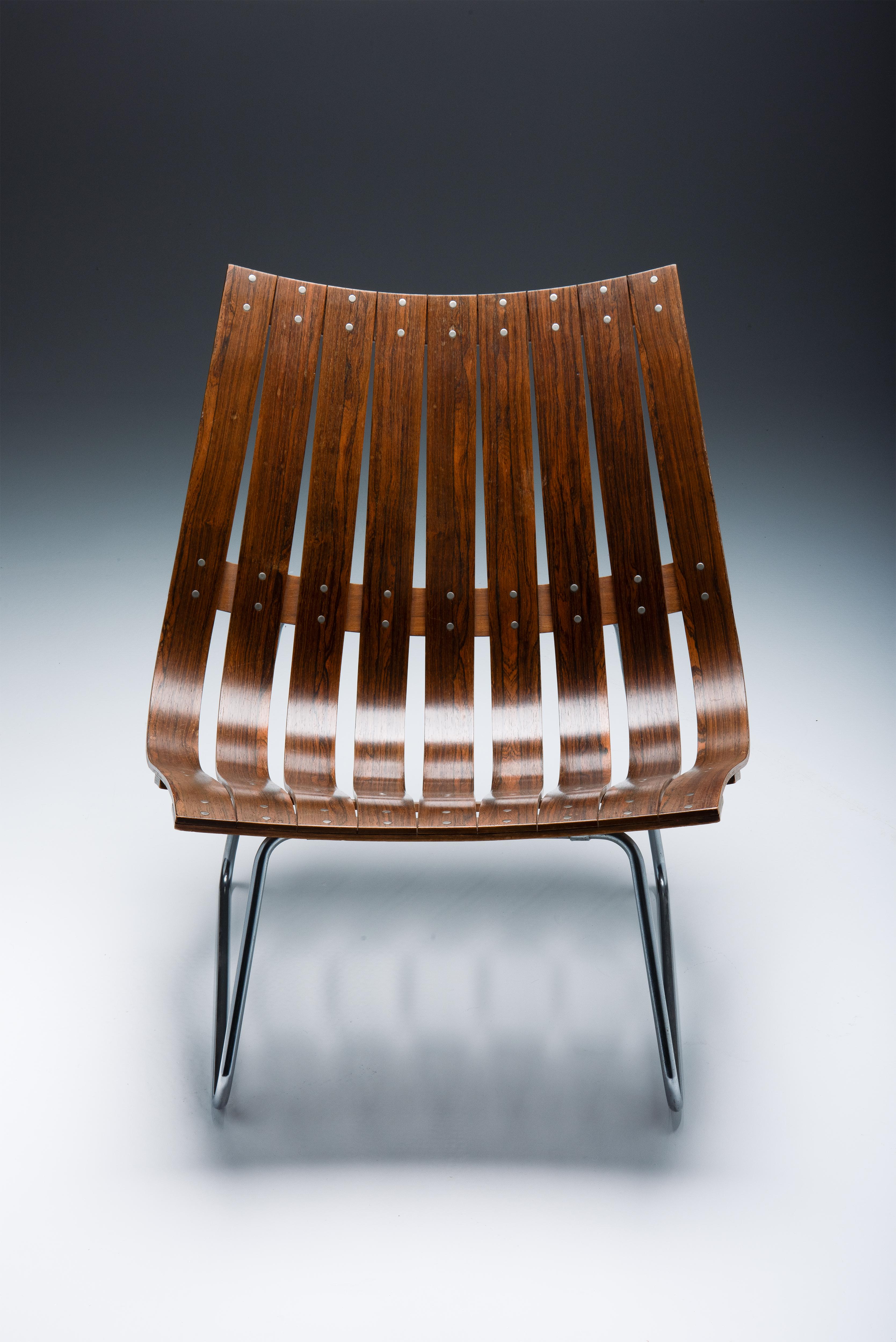 Norwegian Scandia Lounge Chair- Hans Brattrud For Sale