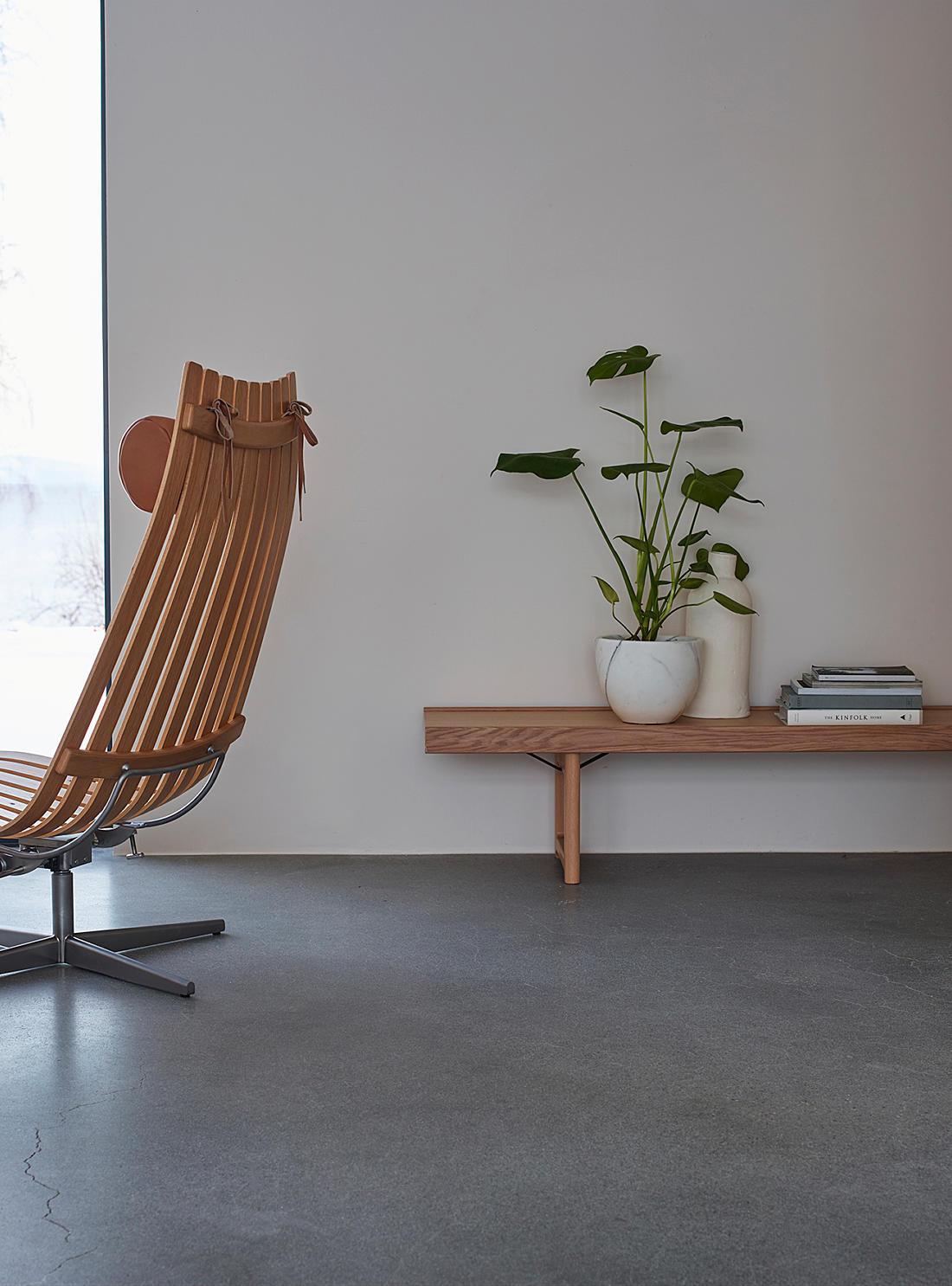 Norwegian Scandia Senior Swivel by Fjord Fiesta with Swivel Base and Tilt For Sale