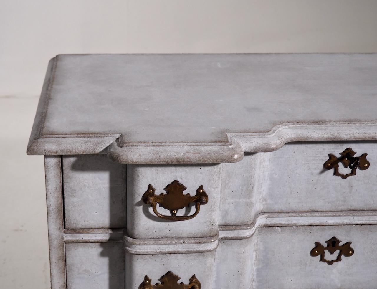 18th Century and Earlier Scandianvain Baroque Chest, 18th-19th C For Sale