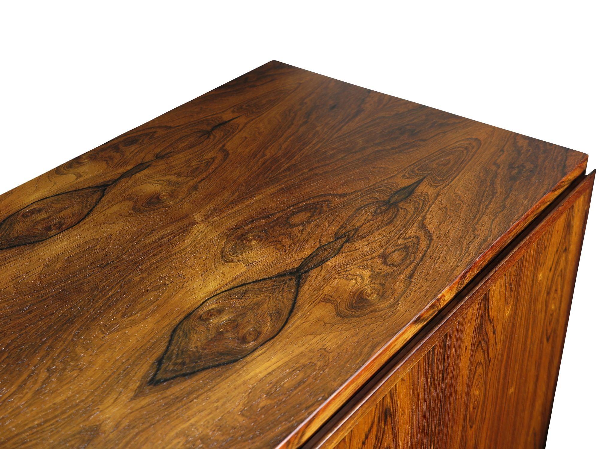Scandianvian Modern Omann Jun Brazilian Rosewood Credenza For Sale 3