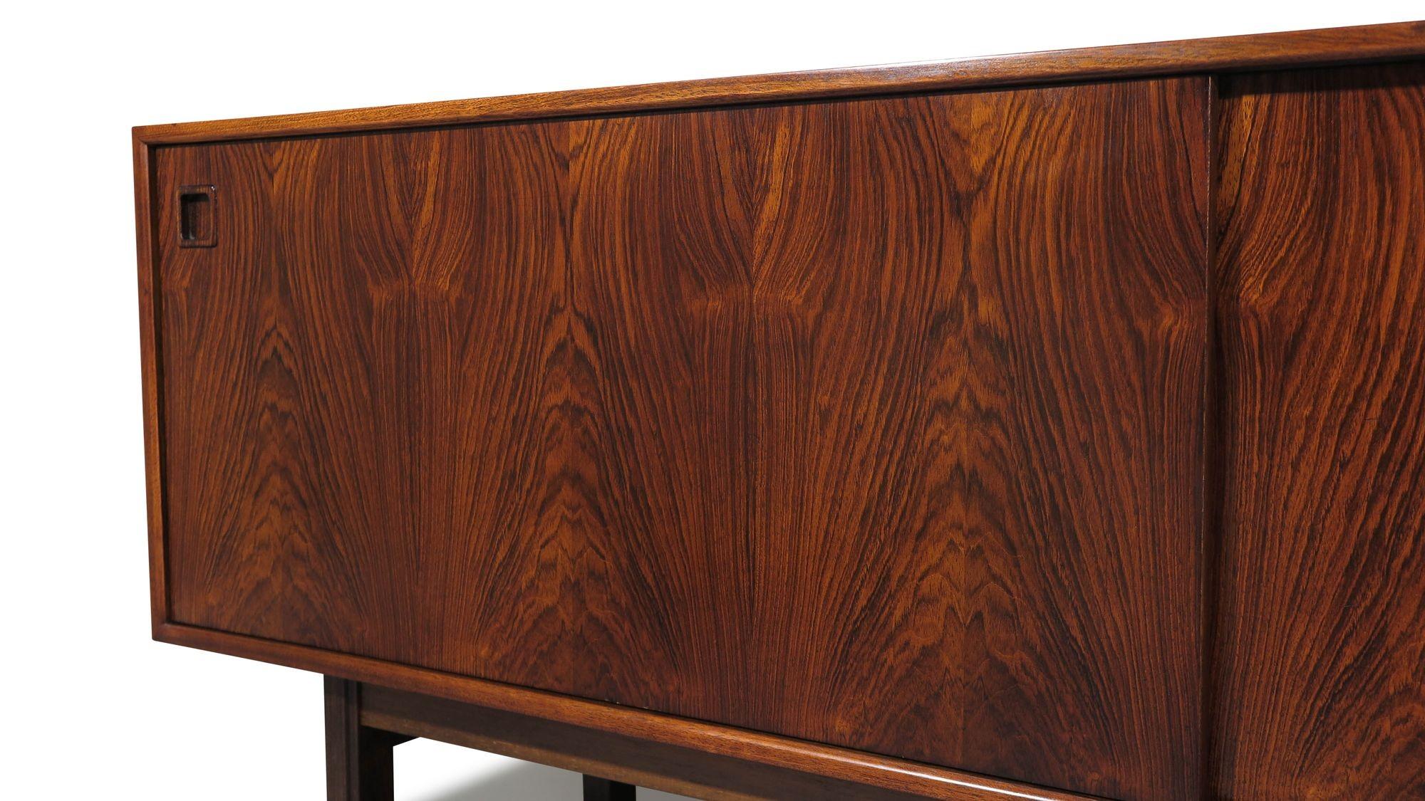 20th Century Scandianvian Modern Omann Jun Brazilian Rosewood Credenza