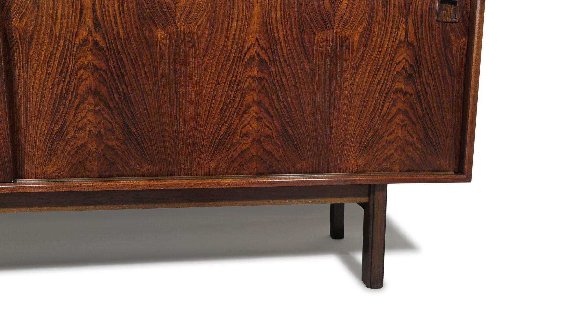 Scandianvian Modern Omann Jun Brazilian Rosewood Credenza 1