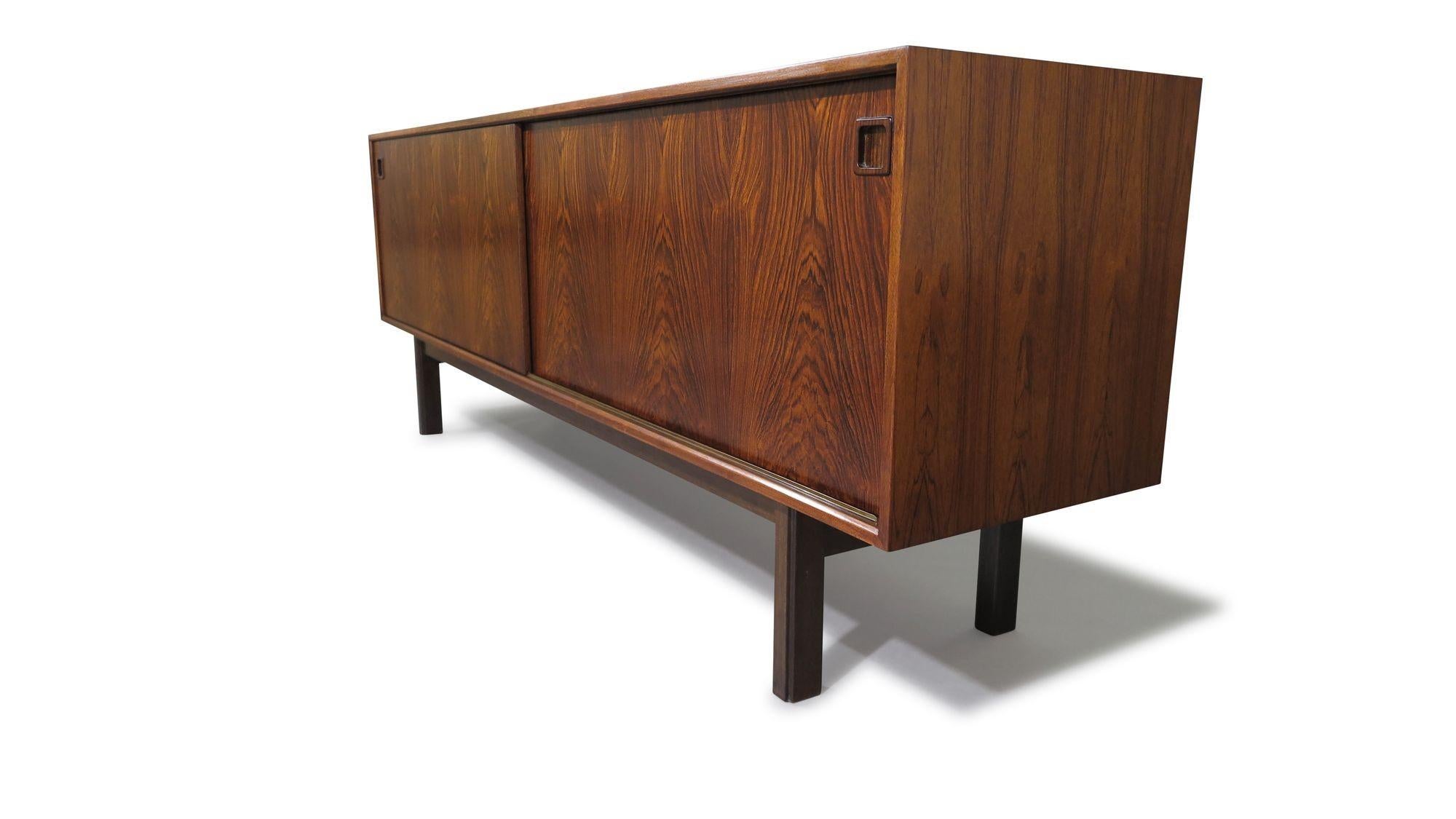 Scandianvian Modern Omann Jun Brazilian Rosewood Credenza 2