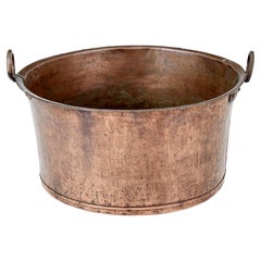 Scandinanvian 19th century copper cooking pot