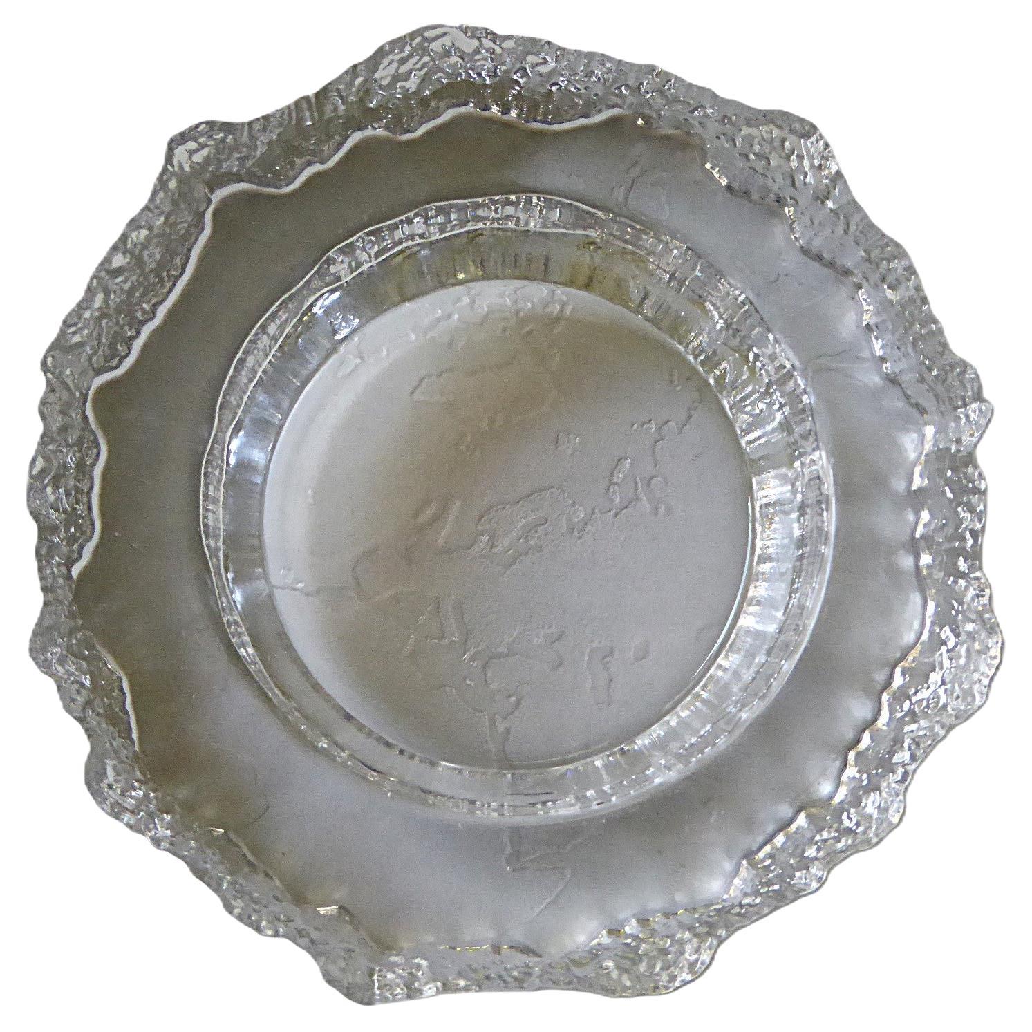 Recipiente escandinavo moderno brutalista Iittala Aslak Tapio Wirkkala Finlandia Años 70