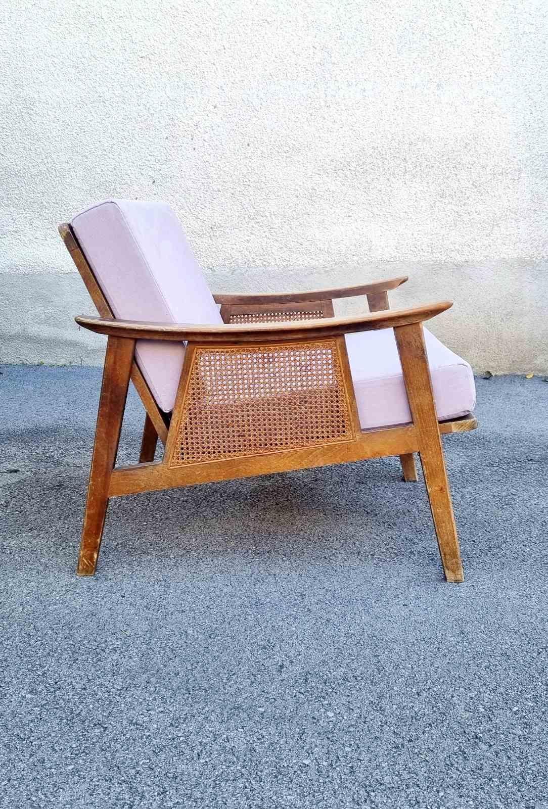 Fauteuil de salon scandinave moderne par Stol Kamnik, Slovénie, années 60 Bon état à Lucija, SI