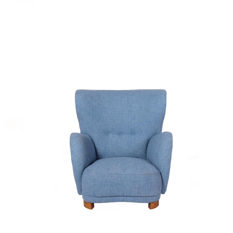 Danish Scandinavian 1930's Easy Chair For Sale