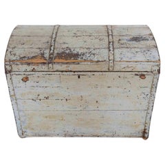 Scandinavian 19th Century Dome-Top Trunk