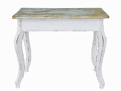 Scandinavian 19th century painted pine occasional table