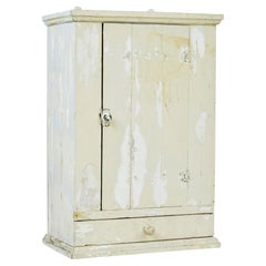 Scandinavian 19th century pine wall cupboard