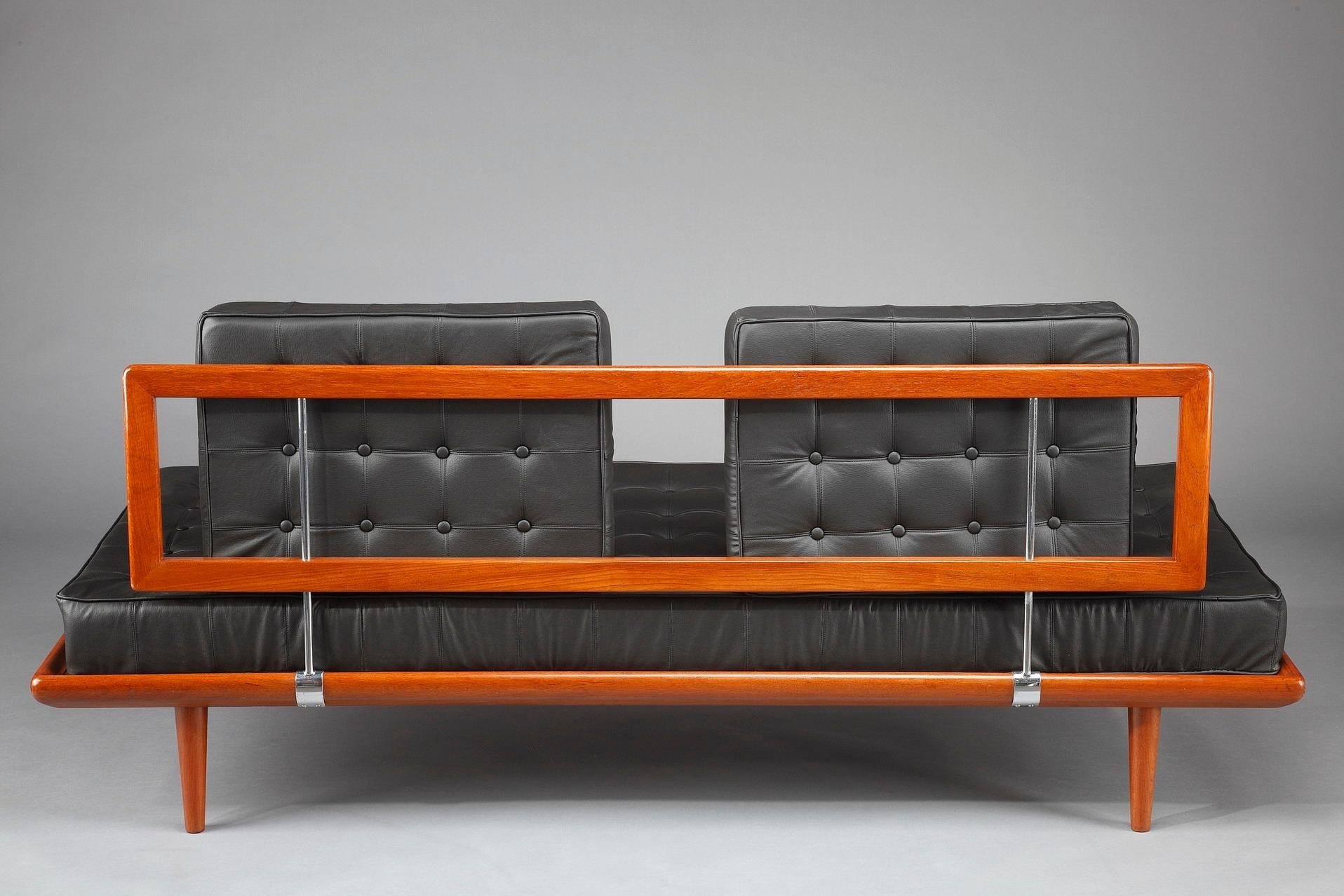 Scandinavian 2-Seat Sofa by Peter Hvidt & Orla Mølgaard Nielsen For Sale 7
