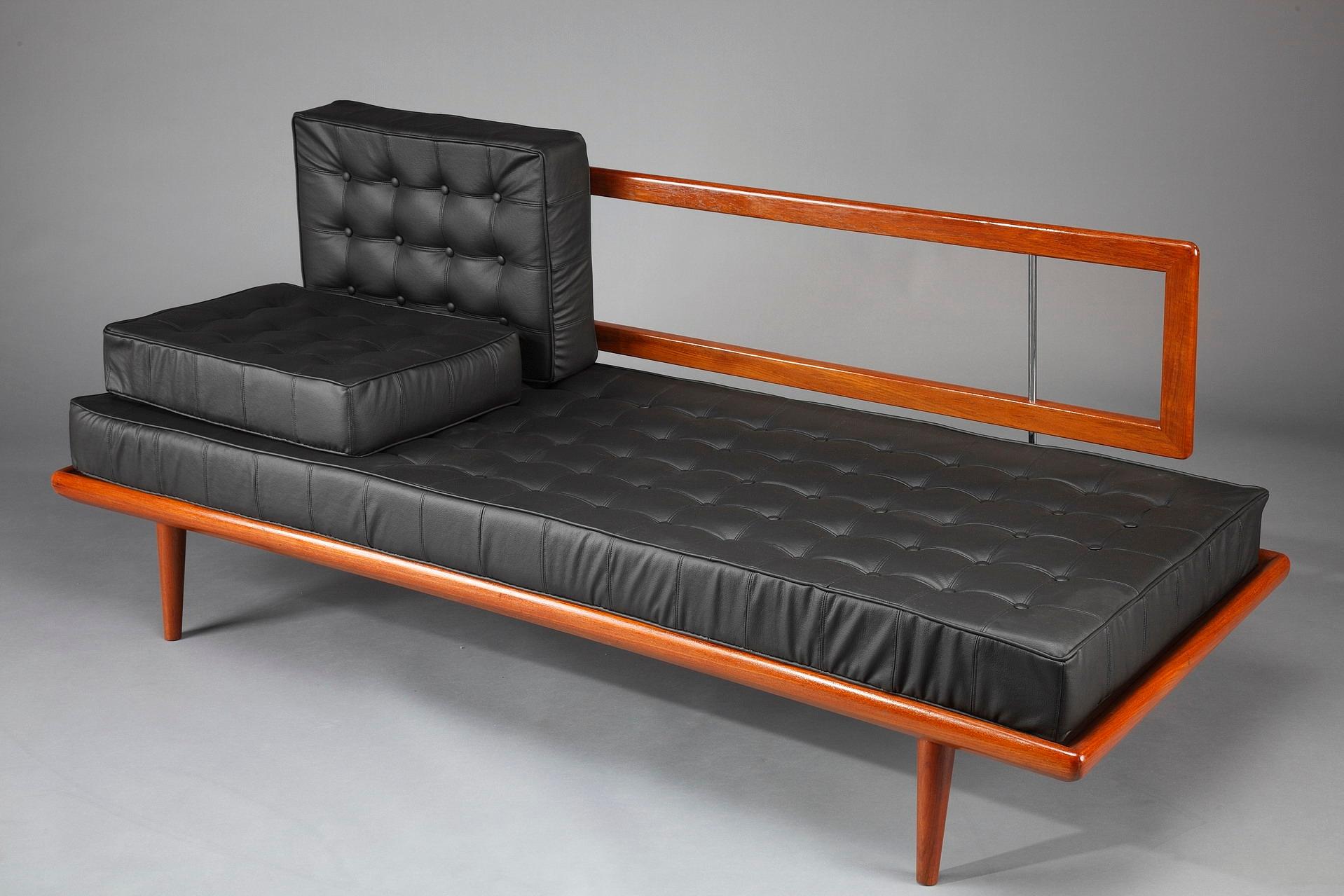 Scandinavian 2-Seat Sofa by Peter Hvidt & Orla Mølgaard Nielsen For Sale 8