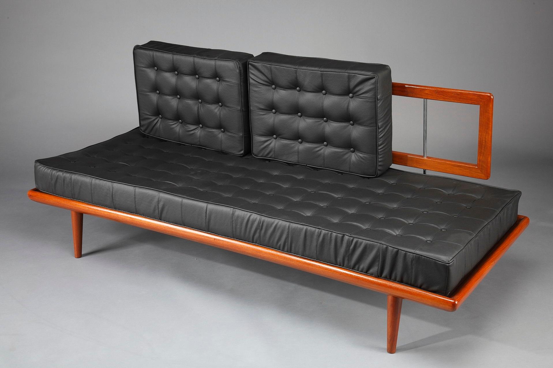 Scandinavian 2-Seat Sofa by Peter Hvidt & Orla Mølgaard Nielsen For Sale 12
