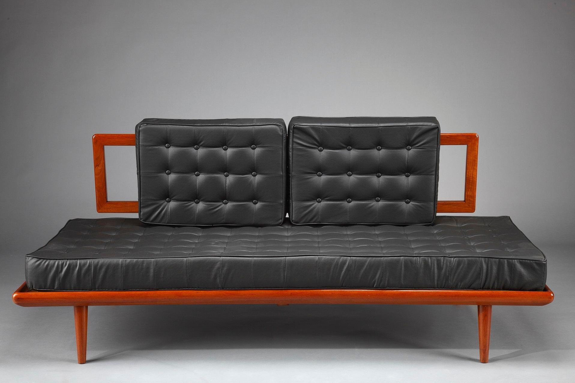 Mid-Century Modern Scandinavian 2-Seat Sofa by Peter Hvidt & Orla Mølgaard Nielsen For Sale