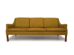 Scandinavian 3-Seat Sofa in the Manner of Børge Mogensen