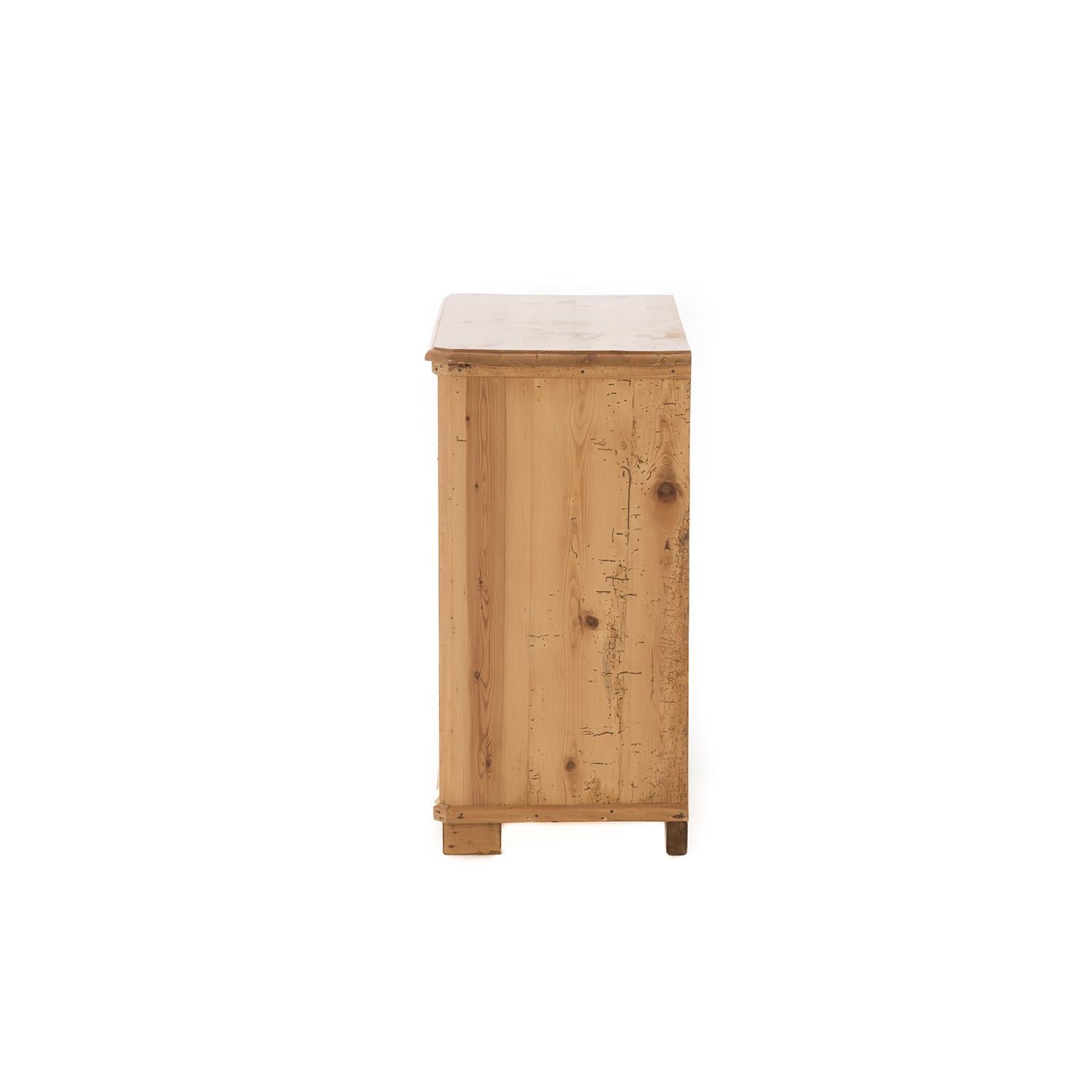 scandinavian pine chest of drawers