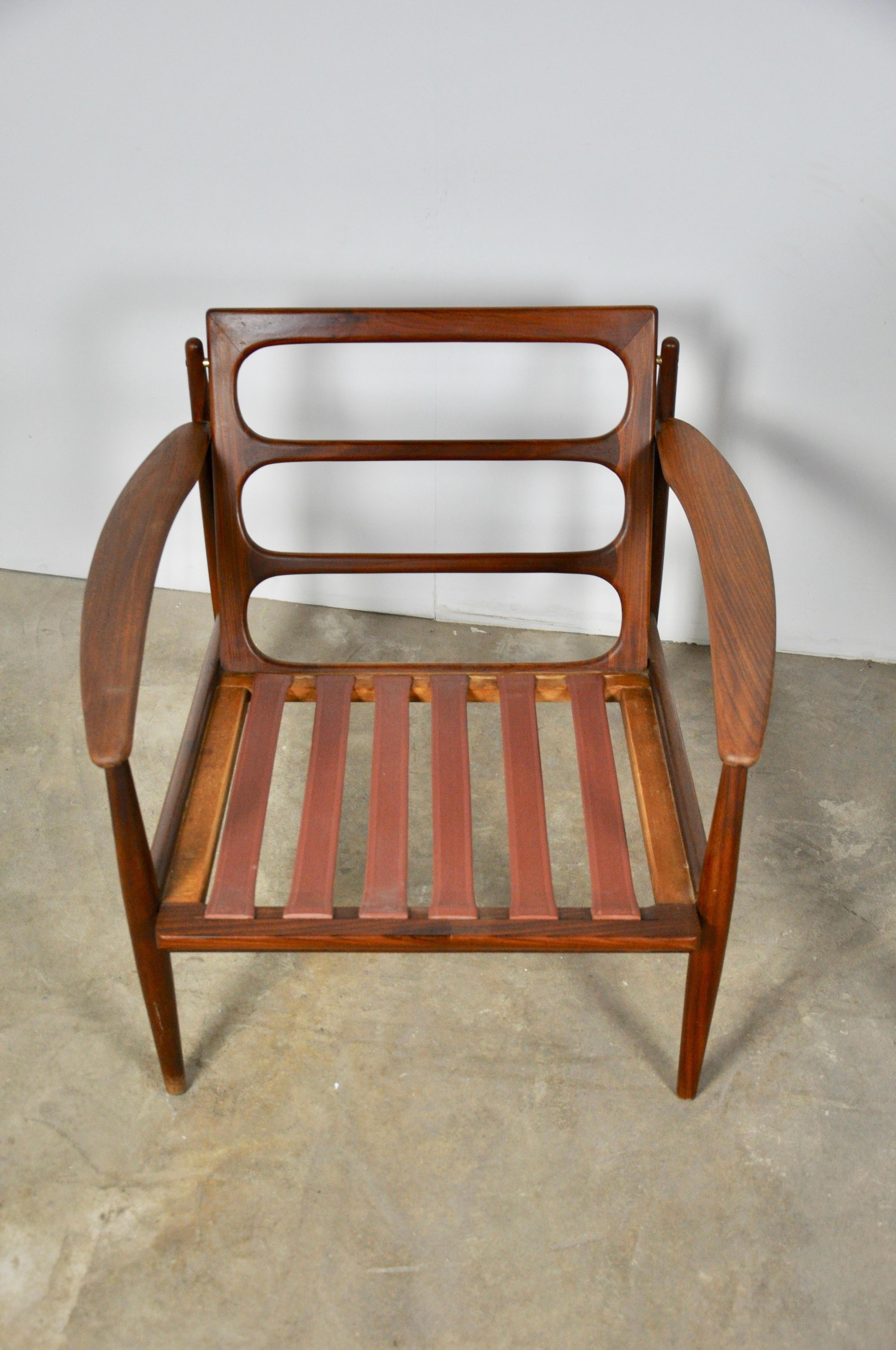 Scandinavian Armchair 1960s Set 2 5