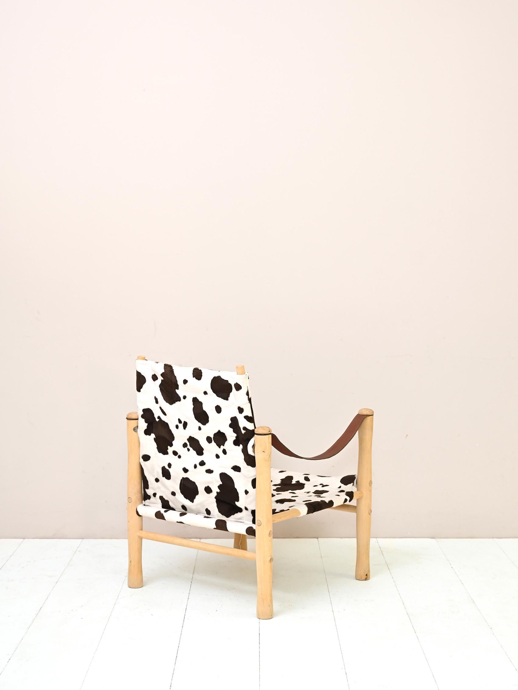 Skandinavischer Sessel „Safari“ von Elias Svedberg (Skandinavische Moderne) im Angebot