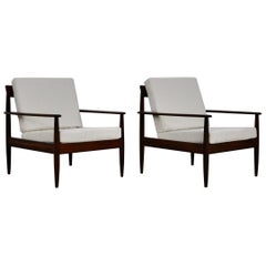 Skandinavische Sessel, 2er-Set, 1960er-Jahre