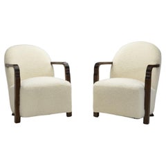 Scandinavian Art Deco Armchairs, Scandinavia, 1930s