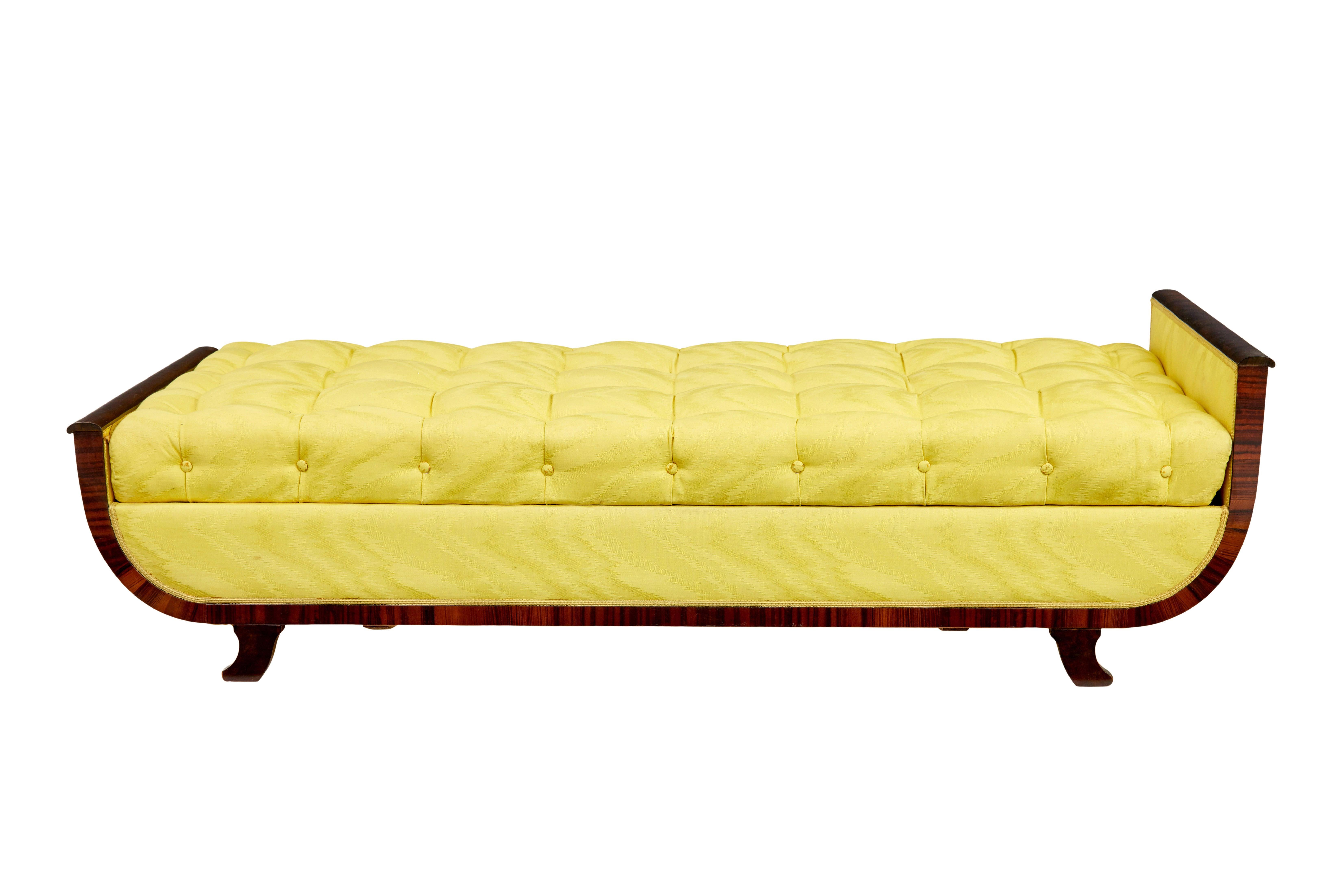 Svedese Chaise scandinava in betulla e kingwood in vendita