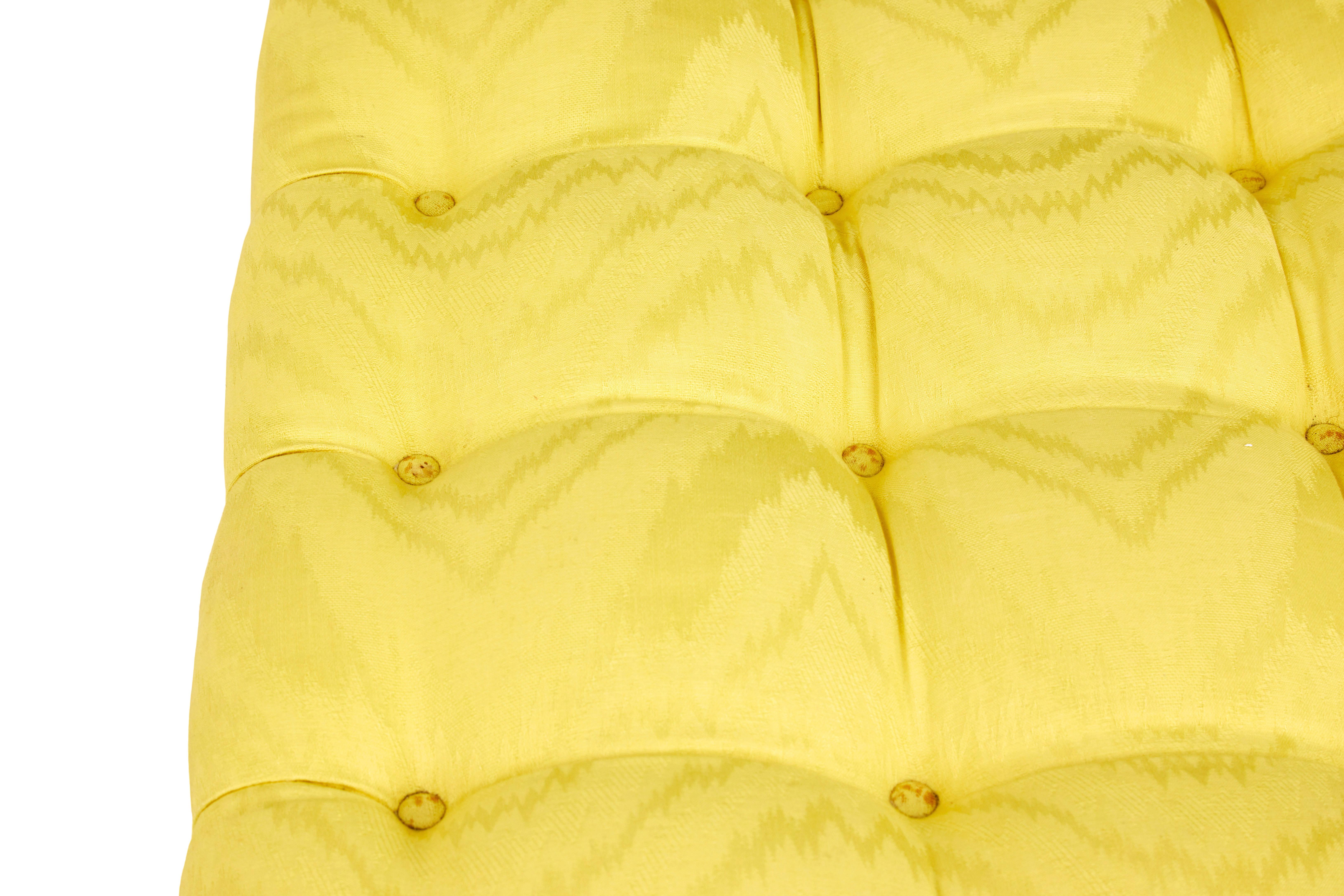 20th Century Scandinavian art deco birch and kingwood chaise