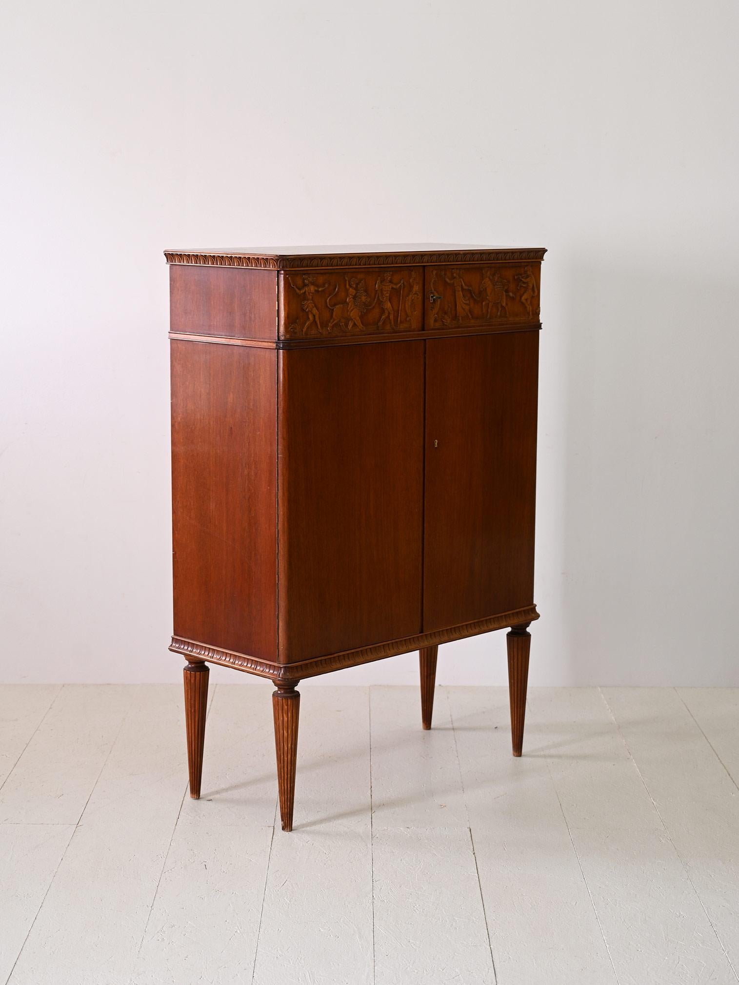 Scandinavian Art Deco Cabinet In Good Condition In Brescia, IT