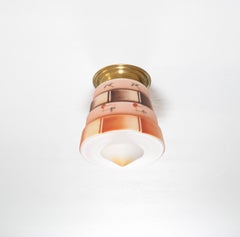 Scandinavian Art Deco Flush Mount Ceiling Light, 1920s