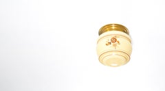 Scandinavian Art Deco Flush Mount Ceiling Light, 1930s, UL-ready