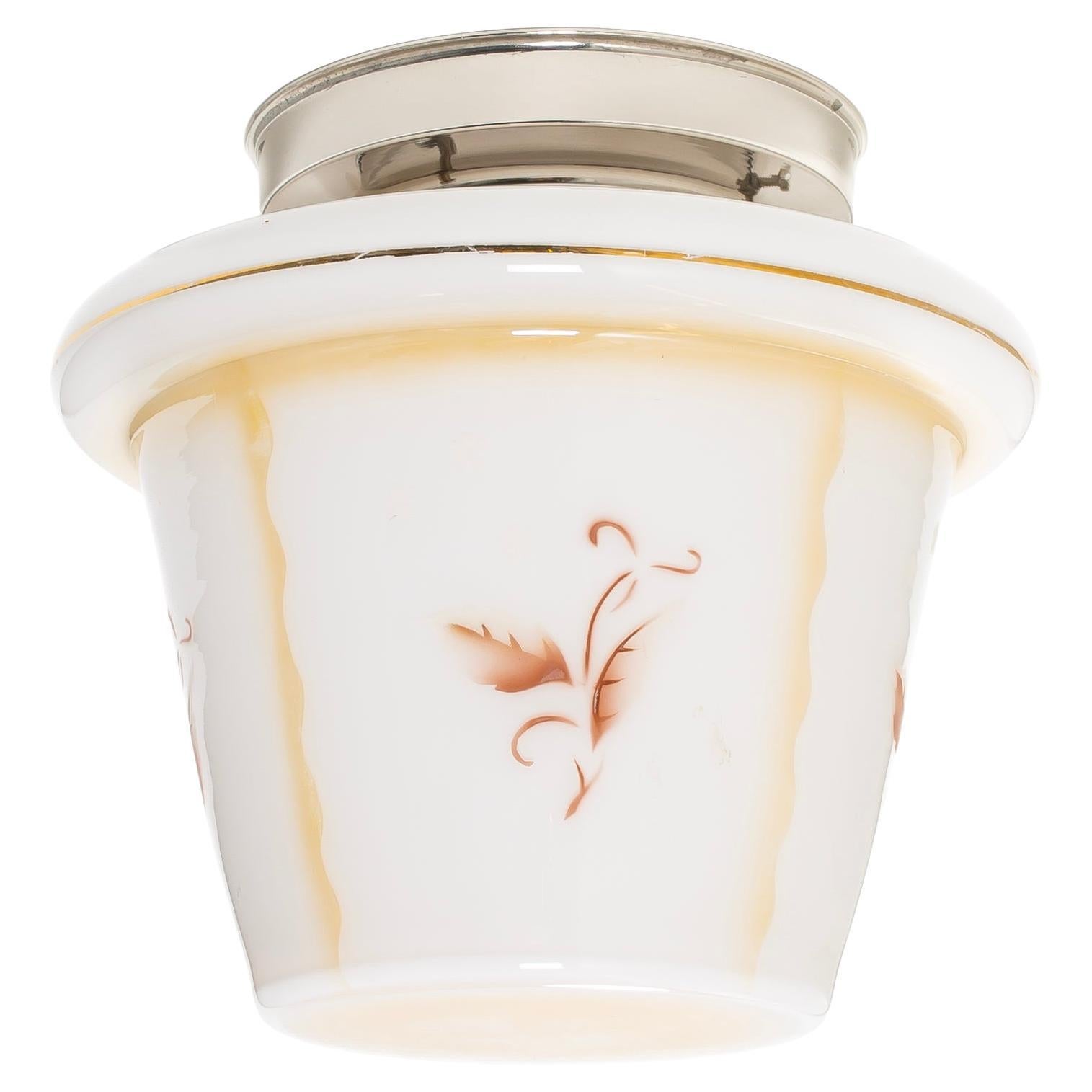 Plafoniera a incasso in stile Art Deco scandinavo, anni '1930