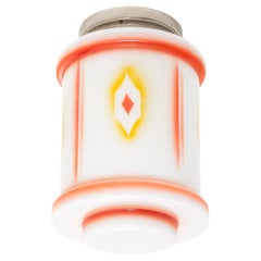 Scandinavian Art Deco Flush Mount Ceiling Light, 1930s